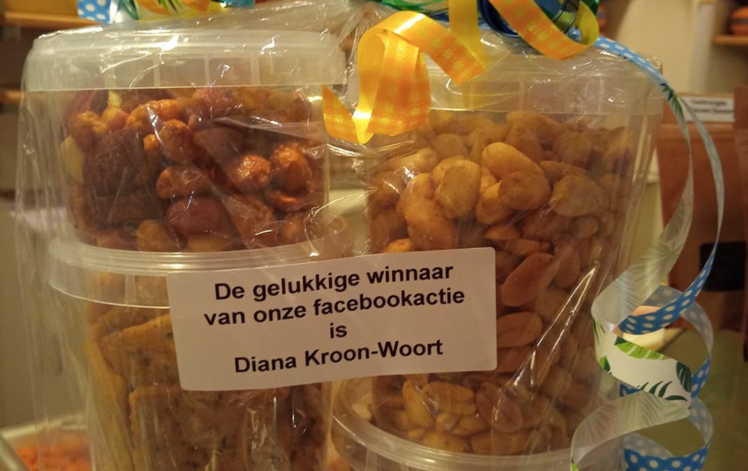 De winnaar van onze Facebook actie is…